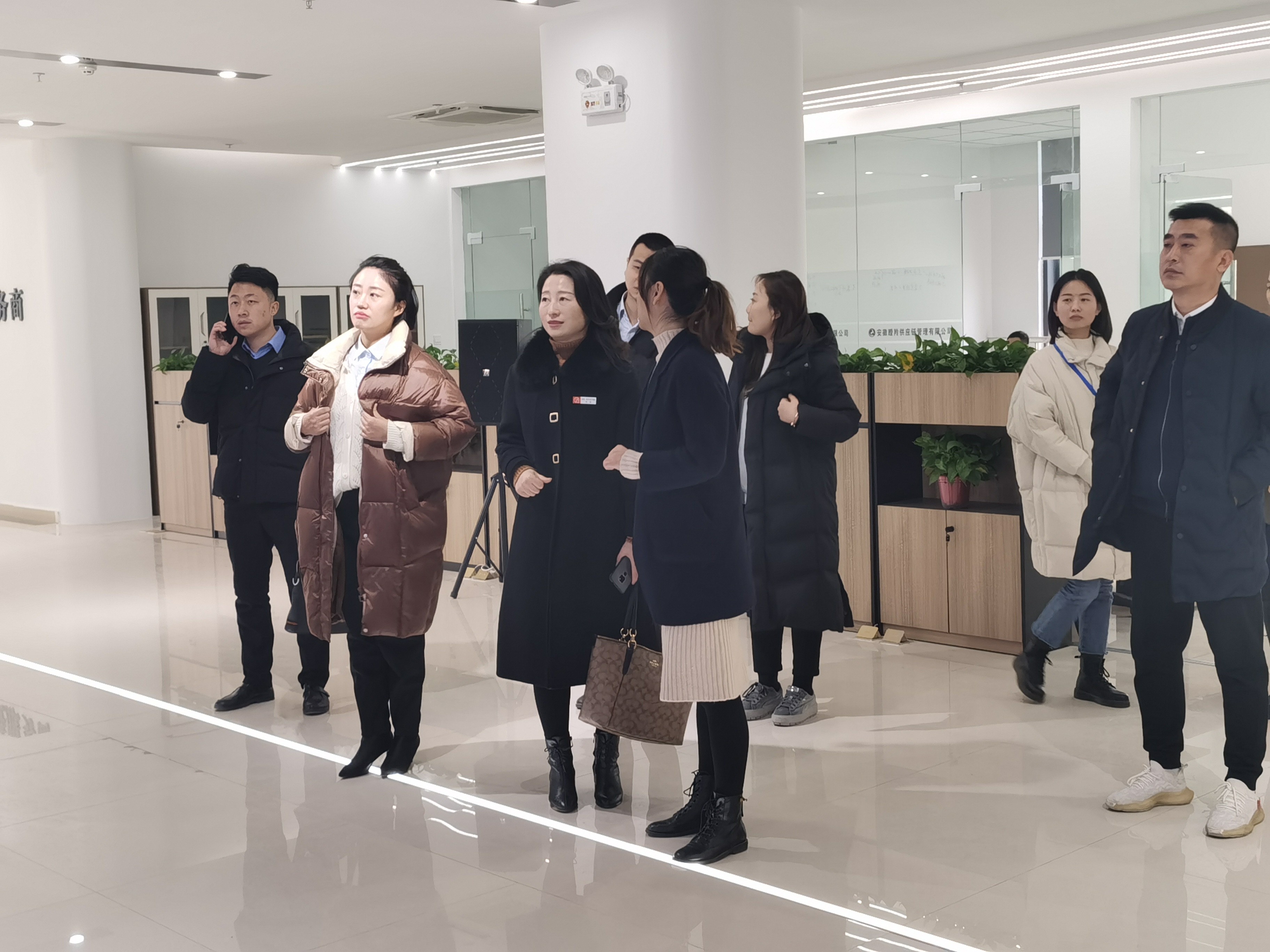 “互信共榮，合力同輝”徽商銀行蒞臨瞪羚洽談合作(圖2)