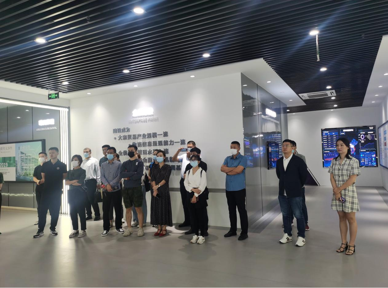 攜手共進 合作共贏  中乾匯孫總一行到瞪羚供應鏈考察交流(圖1)